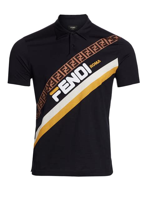 fendi mania collection shirt|fendi polo shirts.